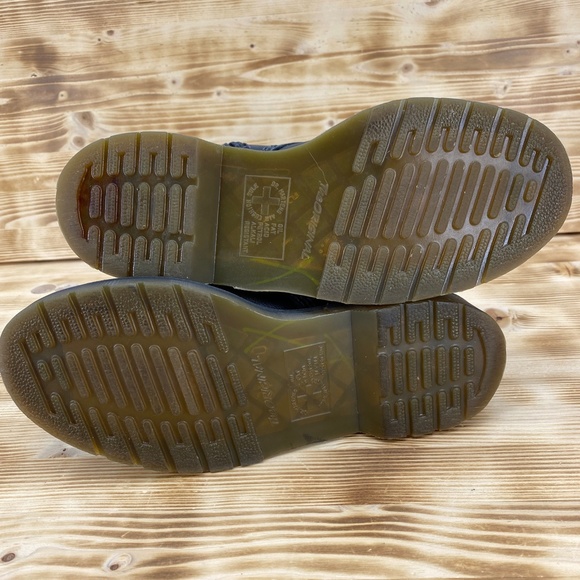 Dr. Marten 14 Eyelet Mid Calf Leather Boot Sz 8 - Picture 6 of 15